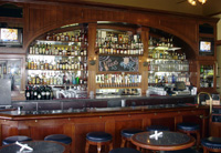 Picture of the bar at the Piper Pub & Grill
